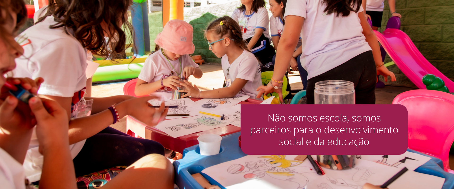Não somos escola